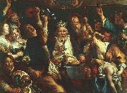 Jacob Jordaens The King Drinks painting